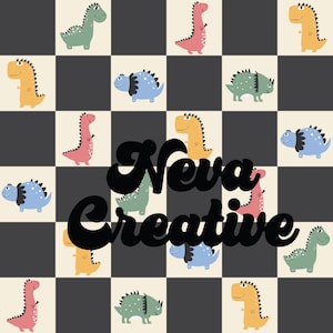 Dinosaur | Seamless Pattern | Digital Paper | Commercial Use | Baby Fabric | Sublimation |  Scrapbooking | Instant Download Best Seller