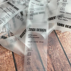 100 etiquetas de silicona Etiquetas de silicona de tela Etiquetas de costura Etiquetas de tela Etiquetas de tela personalizadas Etiquetas hechas a mano Etiquetas de ropa imagen 4