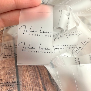 50 Silikon Tags, Individuelle Stoffetiketten, Bekleidungsetiketten, Individuelles Etikett, Etiketten für Handarbeit, Individuelles Kleideretikett