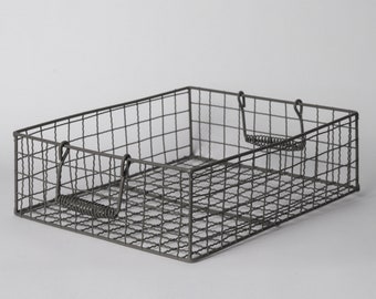 324 - Iron Basket with handles