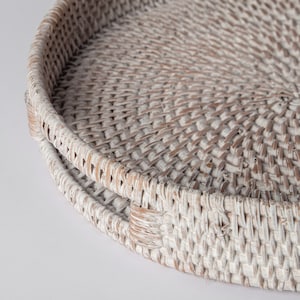 404 Round Rattan Tray afbeelding 6