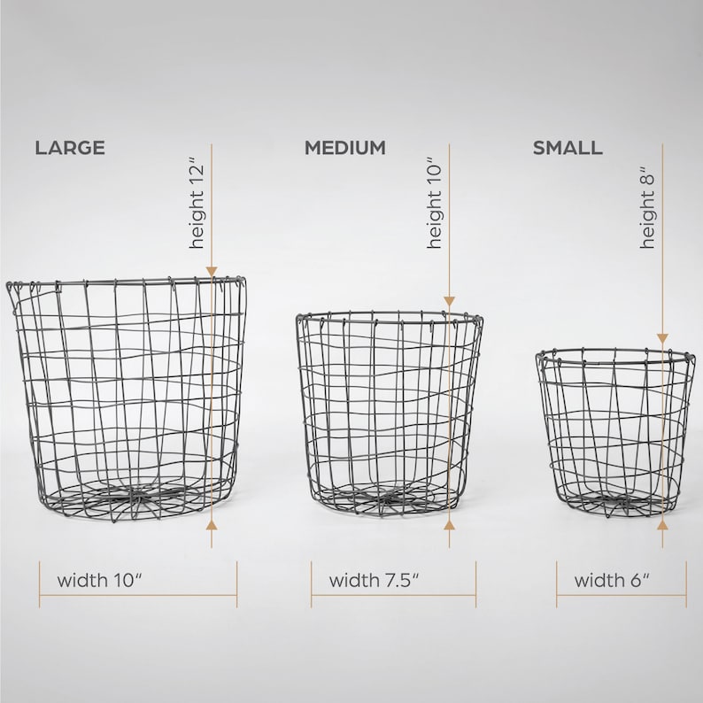 308 Round Iron Basket image 5