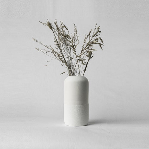 Handmade Minimalistic Vase Ceramic Matt Finish Nordic - Etsy
