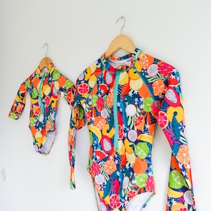 Matching UPF 50+ Rash Guard: Mommy & Me Swimsuit image 7