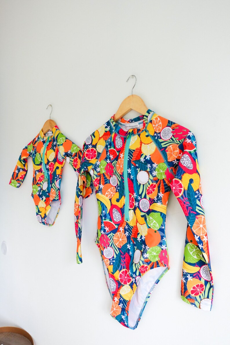Matching UPF 50+ Rash Guard: Mommy & Me Swimsuit image 7