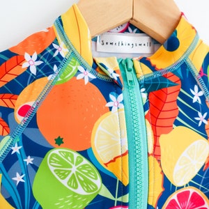 Matching UPF 50+ Rash Guard: Mommy & Me Swimsuit image 6