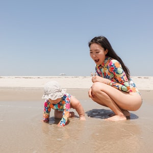 Matching UPF 50+ Rash Guard: Mommy & Me Swimsuit image 3