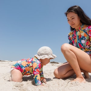 Matching UPF 50+ Rash Guard: Mommy & Me Swimsuit image 4