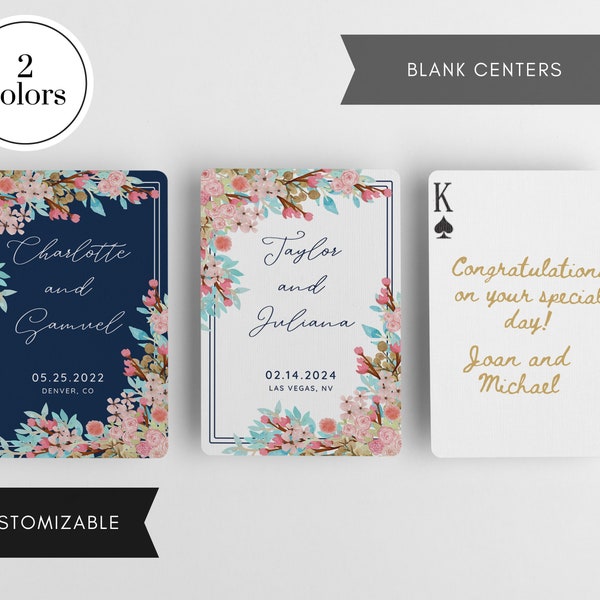 Royal Blue Wedding Guest Book Etsy