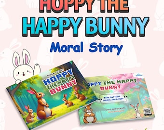 Sakuya Bunny Moral Story voor kinderen | Dierenavontuur | Digitaal verhaaltje voor het slapengaan | Korte verhalen jungledieren | Afdrukbaar boek voor kleuters
