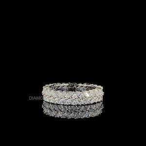 2.38CTW Marquise Cut Lab Grown Diamond Eternity Band