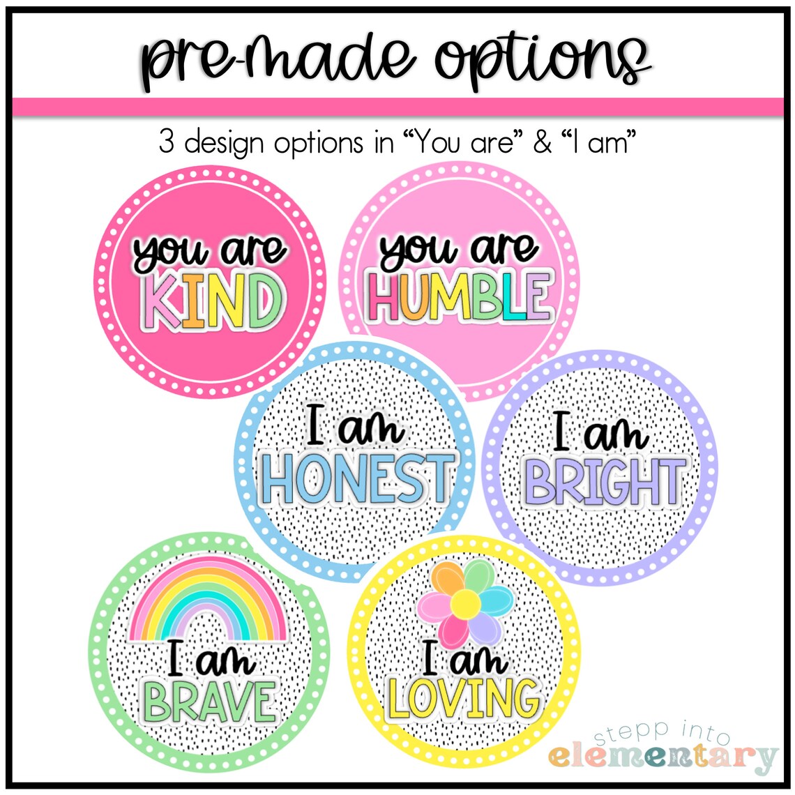 Dreamy Brights Affirmation Station | Student Affirmations | Editable ...