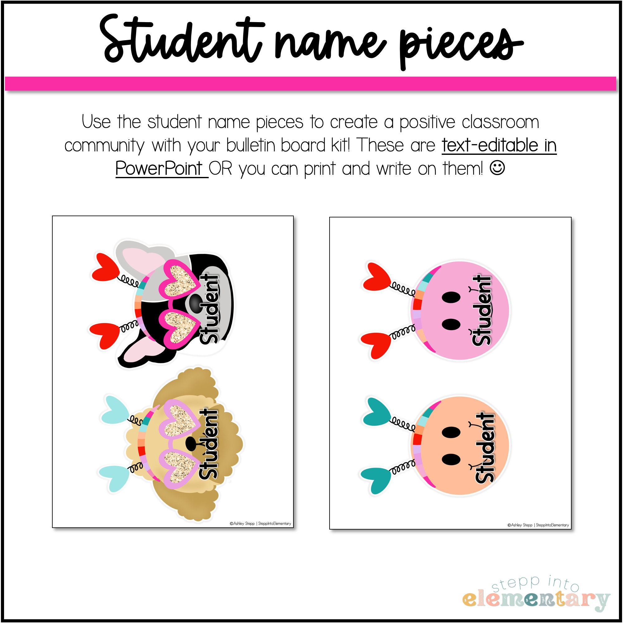 Valentines Bulletin Board Kit | Trendy Valentines Bulletin Board ...
