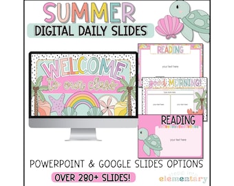 Sommer Klassenzimmer Folien | Ocean Beach Theme (Digitaler Download)