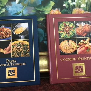 2 New Books Of Pasta And Cooking Essentials Techniques-Recipes