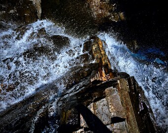 Waterfall's Edge (Houston Brook Falls, ME)