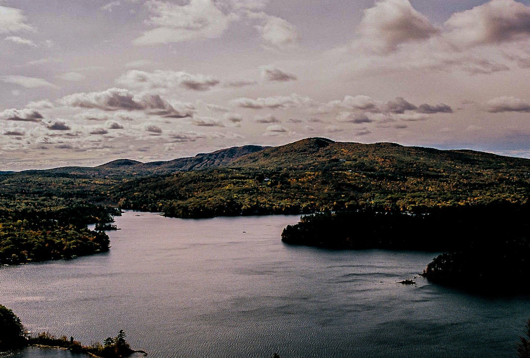 Maiden's Cliff Megunticook Lake maine Etsy