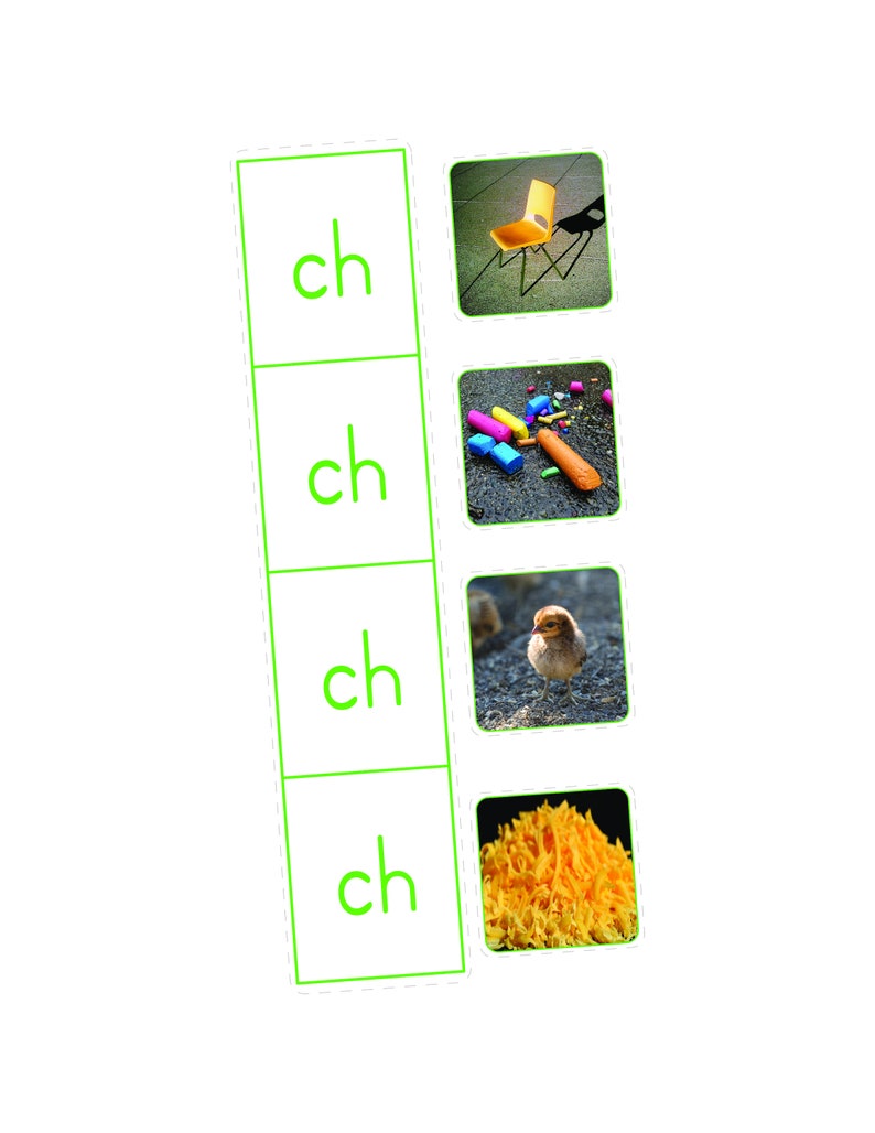 Montessori Initial Digraph Matching - Etsy