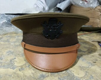 WW1 USA Army 1912 Officer Hat - Etsy