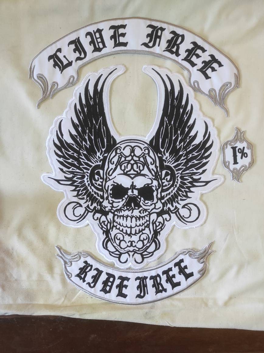 Leather Motorcycle Vest Patches  Жилет Байкерский - Motorcycle