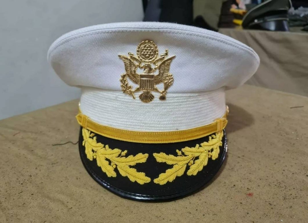 US Army Field Grade Officer Service Dress Greens Hat All Sizes Etsy