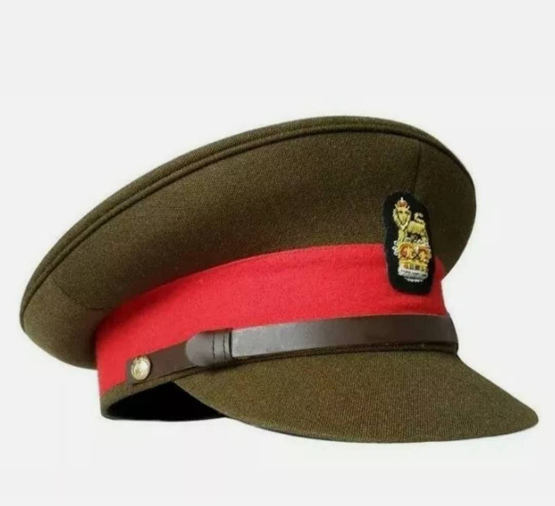 WW2 British Army General Staff Officers Peak Visor Cap Colonel and