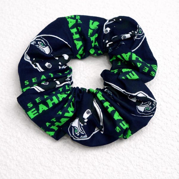 Seahawks Scrunchie