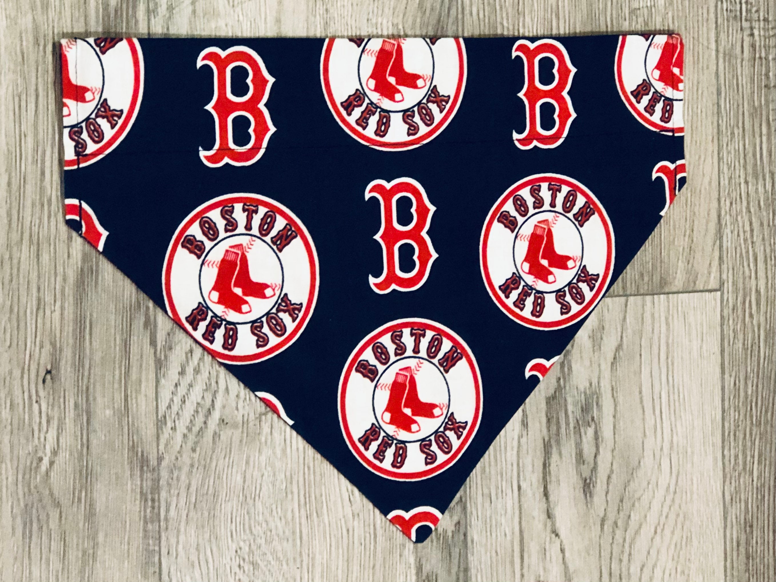 Boston Red Sox Dog Bandana Adjustable Collar Dog Bandana 