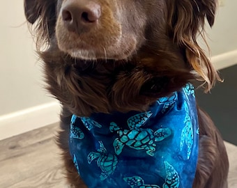 Sea Turtles Dog Bandana