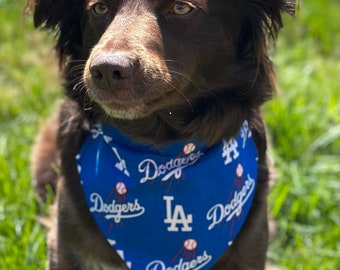 LA Dodgers Dog Bandana