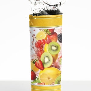 Juicer Skinny Tumbler Sublimation Design, Healthy Living PNG (Digital Download)