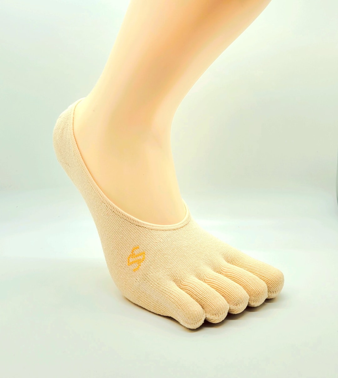 3 Pairs soxsense No Show Toe Socks Premium Cotton size S & M Etsy