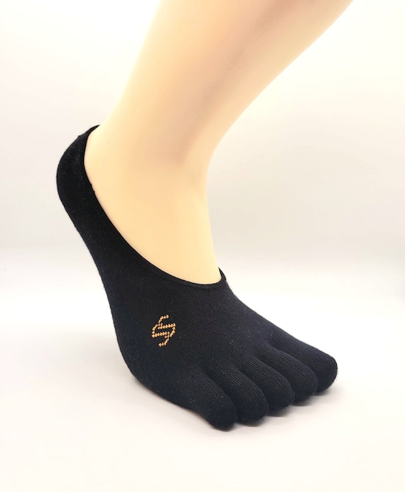 3 Pairs soxsense No Show Toe Socks Premium Cotton size S & M -  Canada