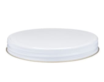 3 x 4 3/4 ID or 120mm METAL replacement lids w/poly/pulp liners. For use with 4 3/4&quot; OD single thread jars like anchor hocking