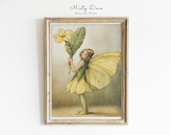 マーガレット・タラントによるブルーベルの花の妖精のイラスト、子供
