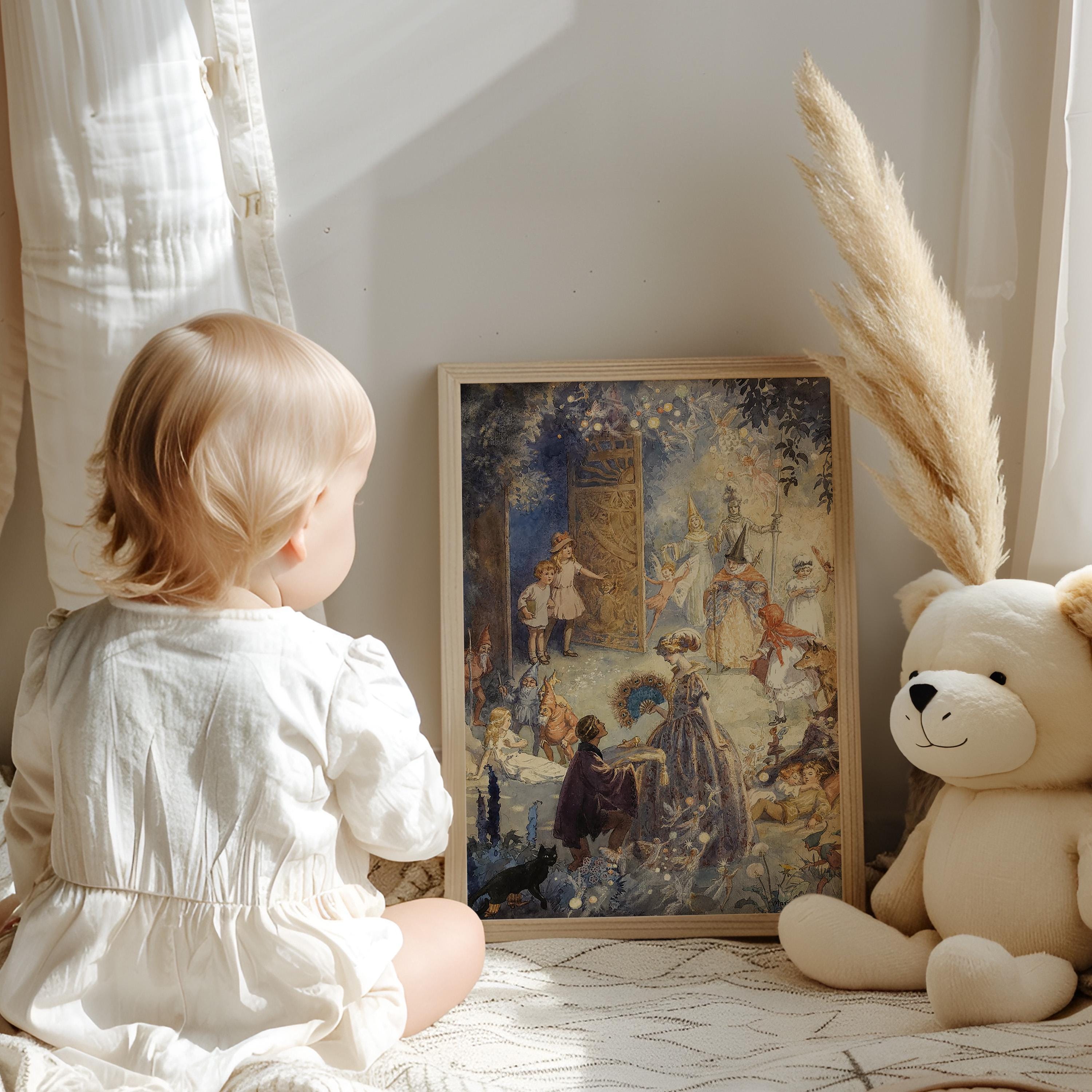 マーガレット タラントが保育園向けに描いた珍しい妖精のイラスト