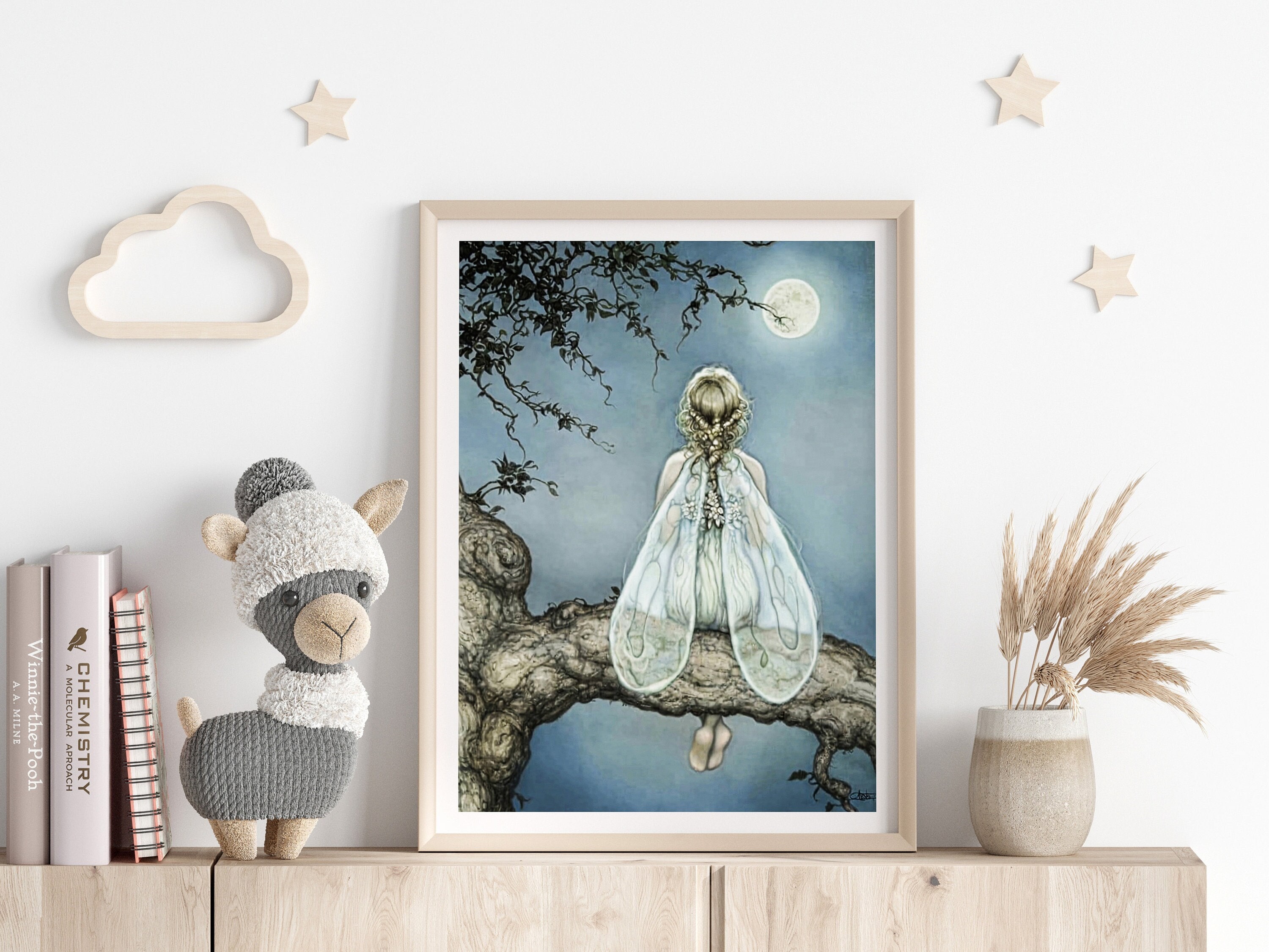 絵画、デジタルアート、風の妖精の少女　版画　写真 il_fullxfull.6037646246_p1ns.jpg