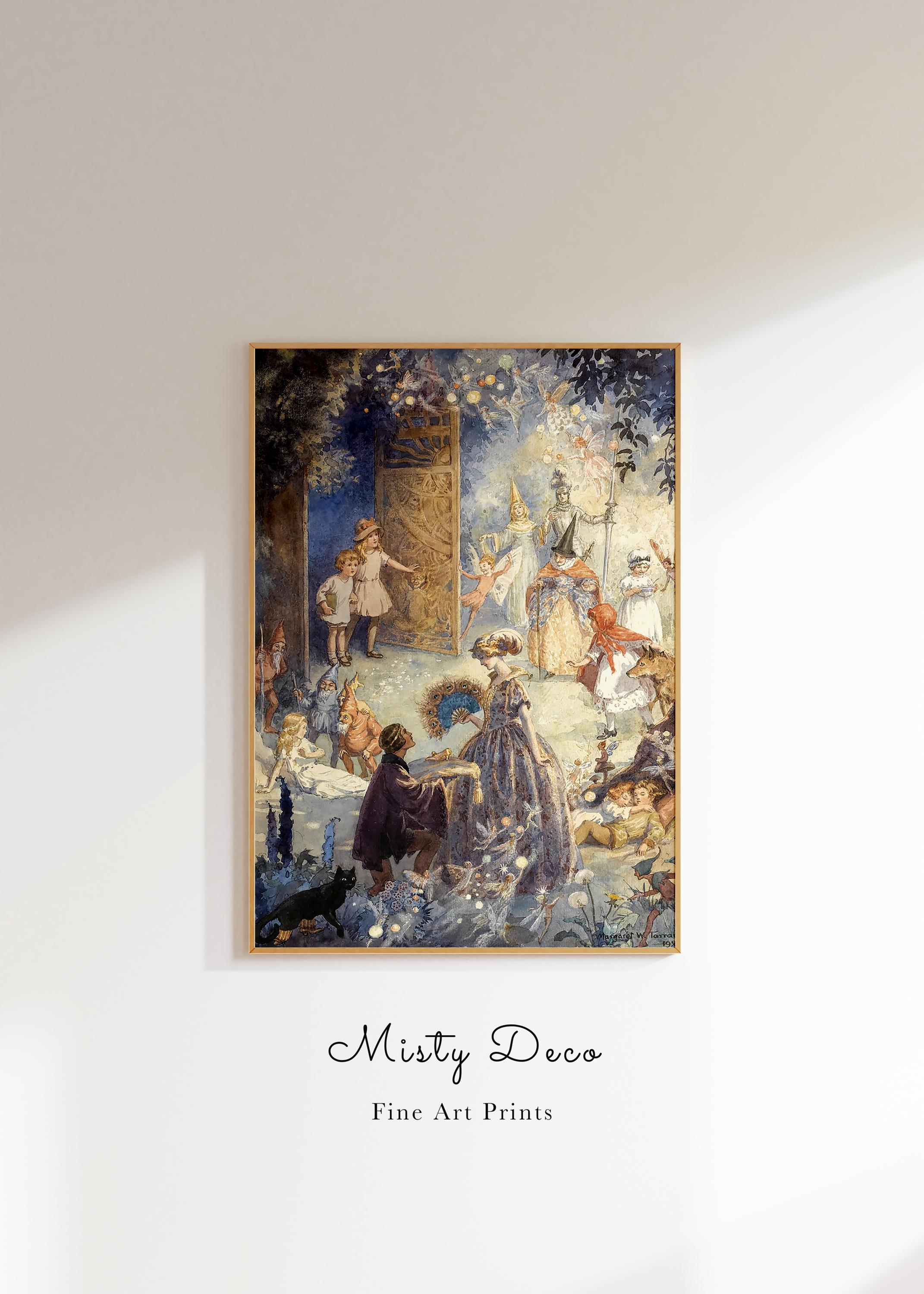 マーガレット タラントが保育園向けに描いた珍しい妖精のイラスト