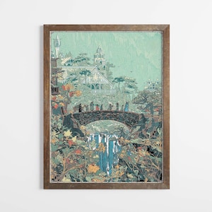 Fantasy Fellowship Digital Download Art Print, Enchanting Power Rings Illustration, Fantasy Wall Art.