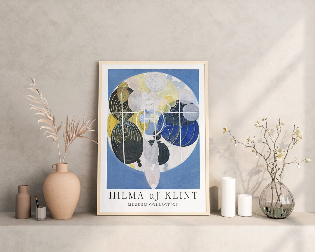 Vintage Abstract Wall Art by Hilma Af Klint. INSTANT DOWNLOAD. Etsy