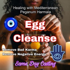 Hechizo de energía positiva para limpiar con huevos, eliminar energías negativas y maldiciones, poderoso hechizo de purificación del aura, lanzamiento el mismo día, Reiki