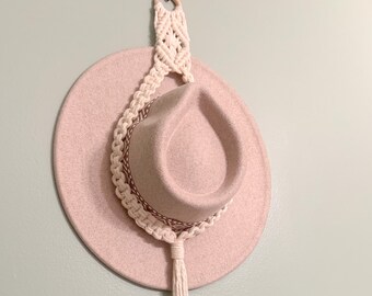 Boho Hat holder l Macrame Hat holder | Hat storage | Hat accessories | Cute Hat holder | Hat hanger
