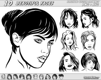 10 beaux visages