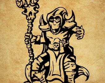 Nécromancien (png svg)