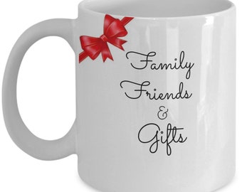 Family friends and gifts mug