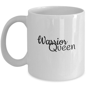 Warrior queen mug