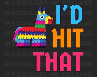 Funny Cinco De Mayo Mexican Pinata Wall Art SVG PNG PDF Digital Print Sublimation