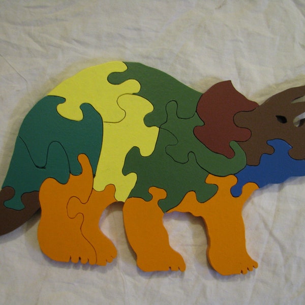 puzzle animal préhistorique