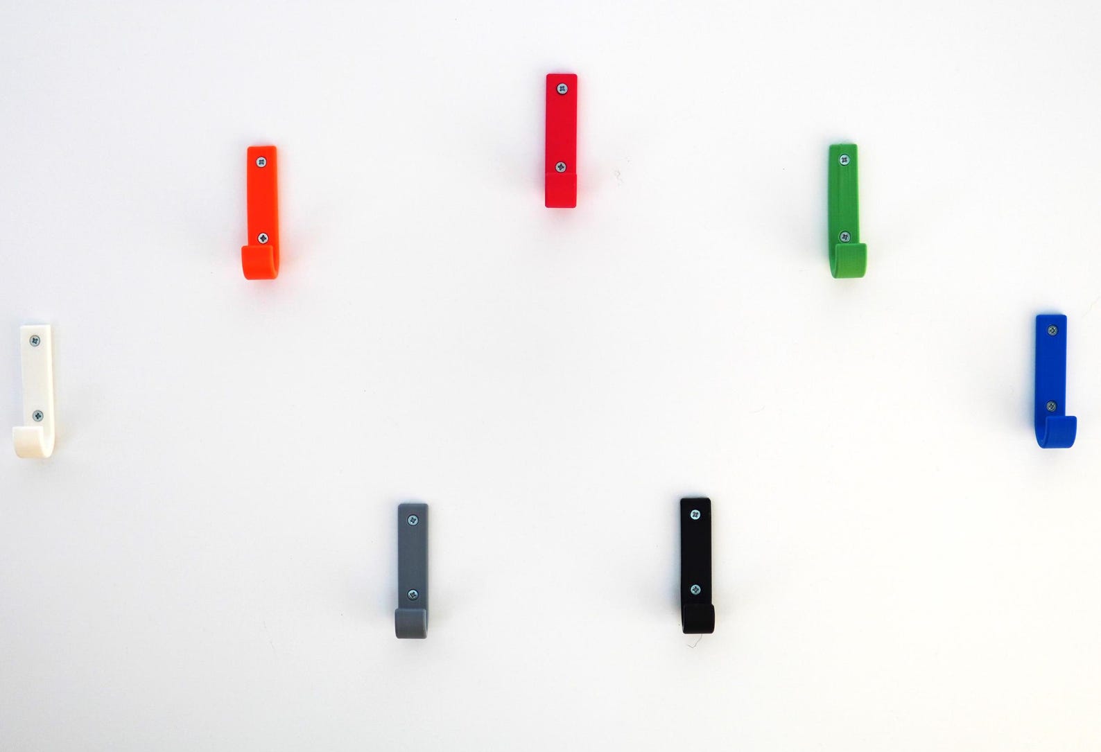 Colorful Wall Hooks With High Load Capacity – Ideal for Jackets, Bags ...