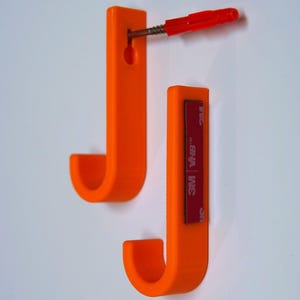 Colorful Wall Hooks Heavy Duty – Coat Hooks for Jackets, Bags & Storage | Screw or Self Adhesive | Includes Mounting Hardware image 7